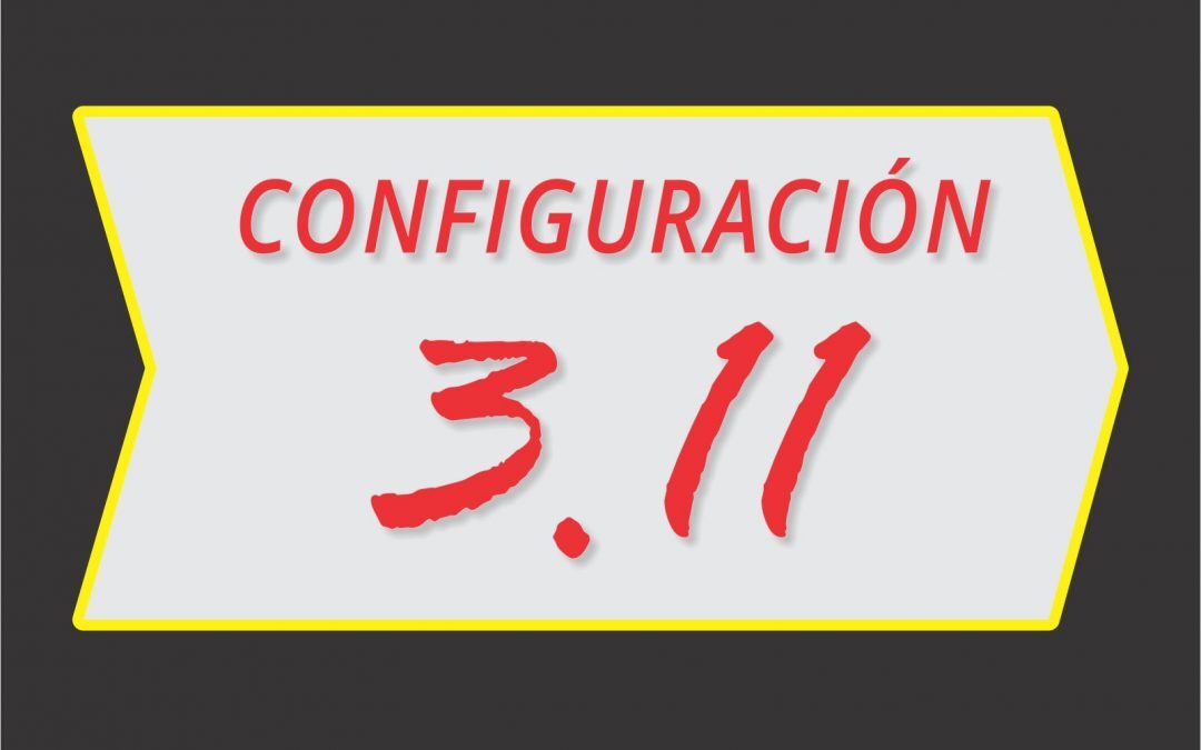 Configuración 3.11